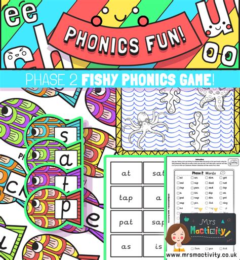 Fishy Phonics (Phase 2) .